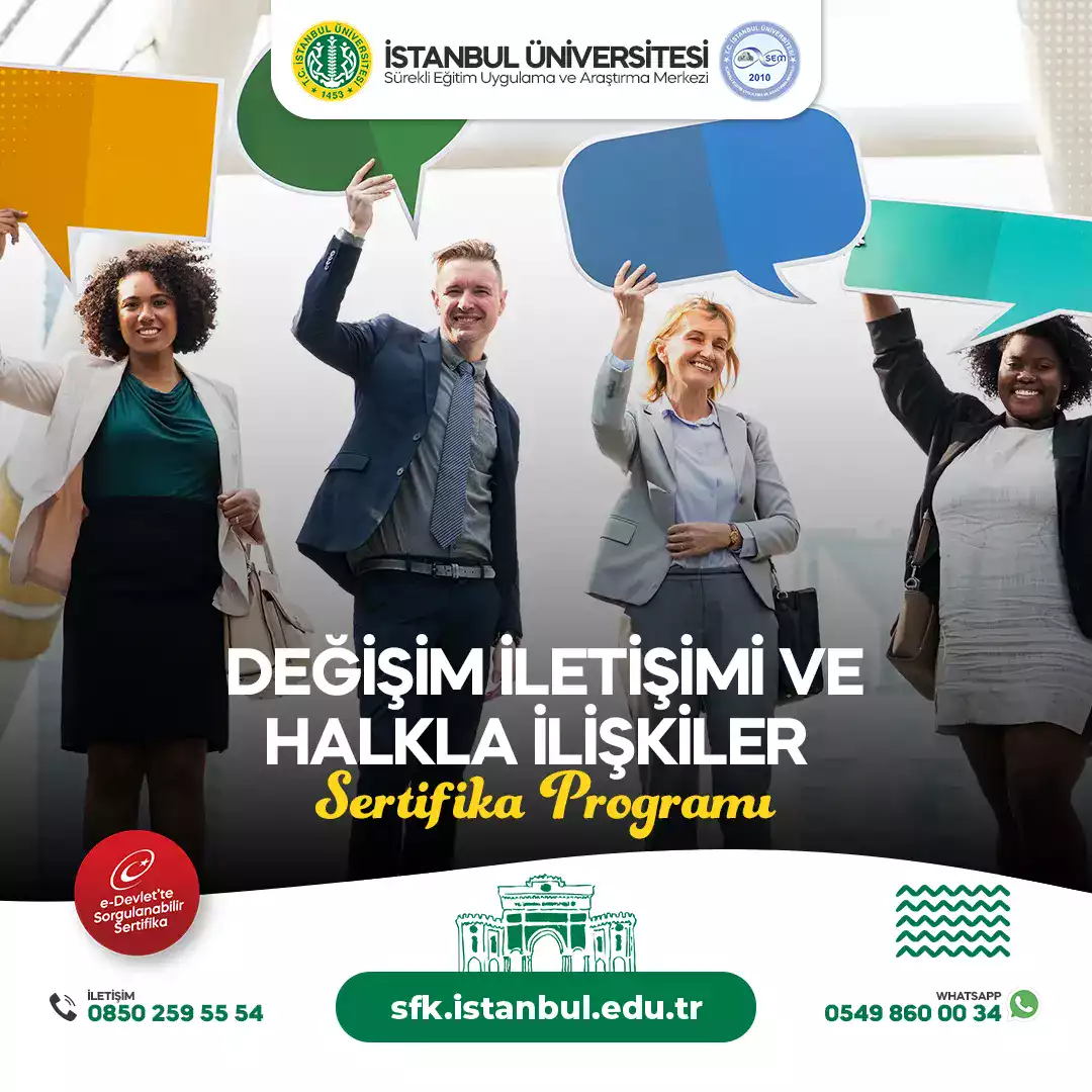 Değişim İletişimi ve Halkla İlişkiler Sertifika Programı