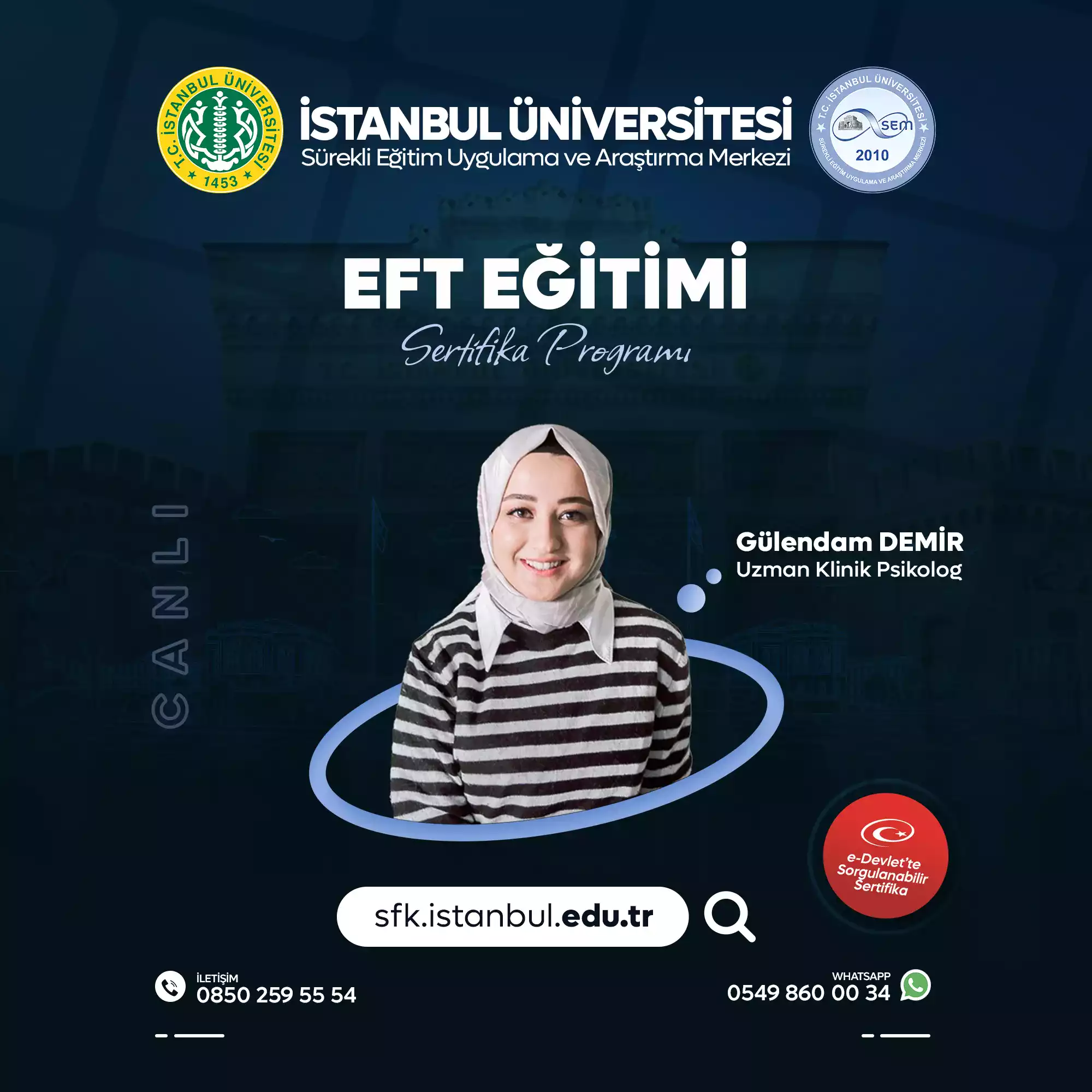 EFT Eğitimi (CANLI DERS)